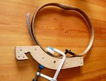 Zwangsjacke oder Korsett. Aktuelles Gewicht 341 g.