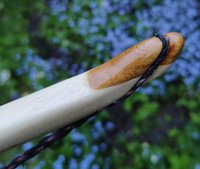 Osage-Nocke, ich habe beide Nocken mit Leinölfirnis grundiert, feuert stärker an als die Hartgrundierung