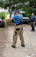 Hier ein Minibogen mitsamt Schütze Manfred