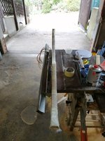 Danach mit Frischhaltefolie umwickelt