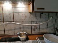 dann oben auf den Wurfarmen