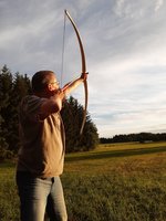 Dominik in Aktion