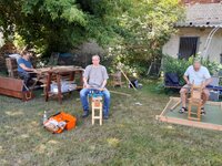 Schatten war am Samstag bei hochsommerlichen Temperaturen gern gesehen