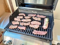 Judith hat eine leckere Hirschkeule zum grillen bereitgestellt