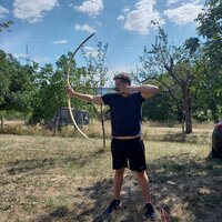 Beim einschießen ;)