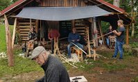 Menschengruppe_01 am regnerischen Samstag<br />Spanmacher vorne, Tom Tom, fatz, Theron, Sanne, MrCanister123