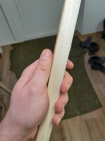 Dicke im Griffbereich