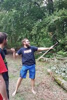 Endlich ist das Zerstörungswerk vollbracht, alle Anspannung ist gewichen und die Freude überwältigend