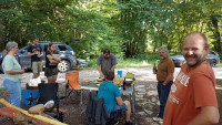 Das war am Donnerstag - von li nach re: Sanne, Tom Tom, Steffi, Breti, Matthias, doralf.vom.wald und Hieronymus