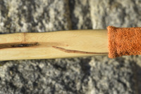 Trocknungsriss, fade out Unterer WA mit Epoxy geklebt