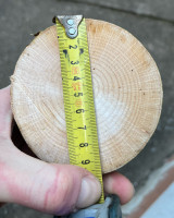 *hust*....gut geschätzt mit dem Durchmesser. Ich hatte irgendwie 12cm im Kopf.....