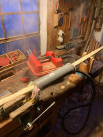 Danach mit Dampf gerichtet und