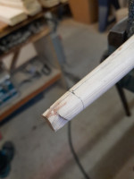 Tiefe der Nocken (ca. 20mm anzeichnen)