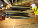 Grundieren hier mit Thread-sealer aber Ponal geht auch
