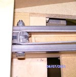 Stahlseil und Nuss gespannt mit 125 kp