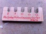 Ausgesägt
