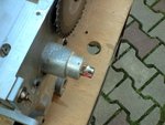 Fräserwelle ist auch noch da.