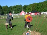 ...beim Spielen mit Schild '08