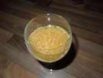 das &quot;merkwürdige&quot; Osage nach 5 Minuten im kalten Wasserbad...