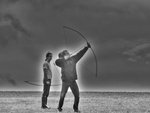 Theron und Granjow beim Cloutshooting