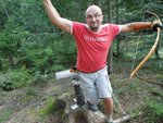 Ich nach geglücktem Partherschuss