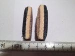 Querschgnitt vor und nach der Bruchstelle