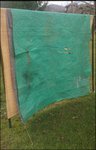Test mit Holz Pfeil und Alu Pfeil