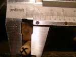 stark verdichtet: 7,45 mm