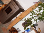 und zum Schnelltrocknen neben den Kamin