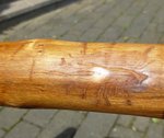 mehr Frassspuren