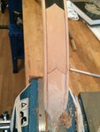 ...und hier die Überstände abgefeilt.