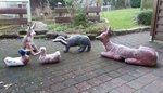 ein paar Folientiere aus meinem Zoo