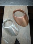K0039 original in Bronze und gekürzt in Silber
