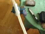 ja, ein Versuch mit einem billigen Küchenmesser daheim in der Wohnung