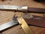 Anzeichnen Arretierungsstift - Endkappe verkehrt herum fungiert als Klemme