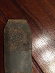 Hobel 3 Stempel Schneideisen P ???