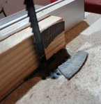 Scheibe Horn abgeschnitten