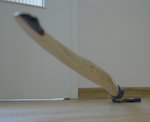 ... wie ein Speer.
