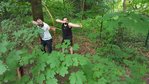 Doch halt - selten festgehaltenes Naturschauspiel, die bow-slingshot-challenge. Ging soweit ich weiß weitgehend unentschieden aus, man korrigiere mich.