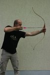 20&quot; Auszug (bei 24&quot; wickelts dann die Recurves noch etwas ab)