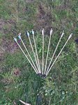 gekaufte Bucktail+Plastiknocken+gekaufte Federn